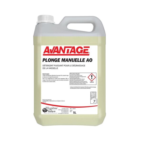 Liquide Plonge 5L AO